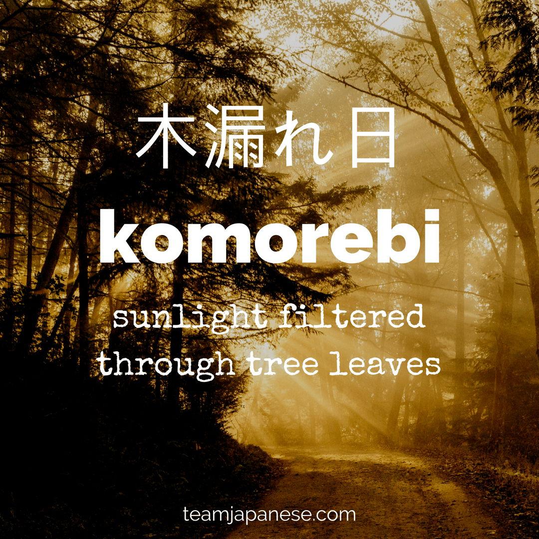 Komorebi